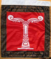 Germanic Odinist Irminsul Banner
