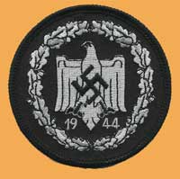 1944 Wehrmacht Eagle Patch