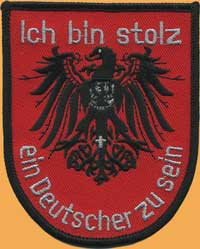 Proud to be German Patch